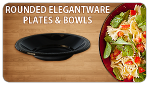 Rounded Elegantware Plates