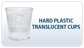 Hard Plastic Translucent Cups